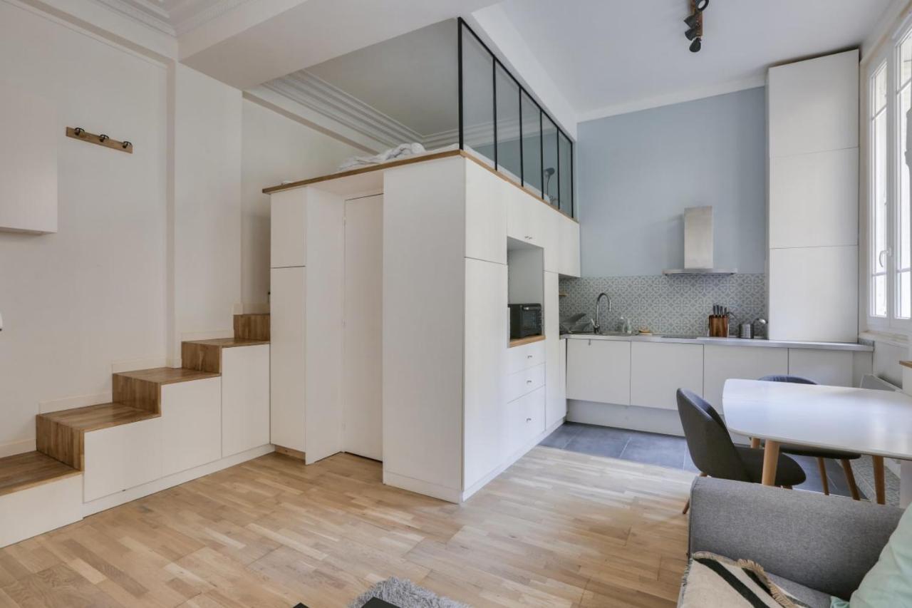 Charming Studio - Paris 18Th District Lägenhet Exteriör bild
